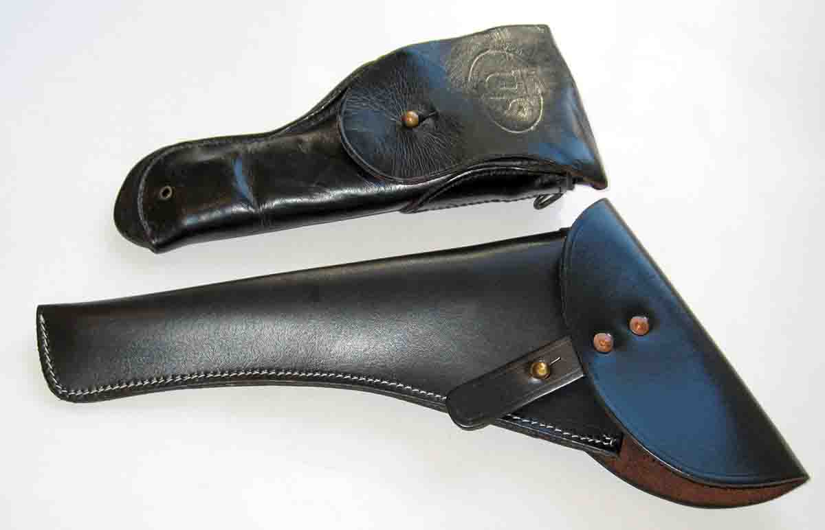 M-1911 holster is a descendant of 1860 Colt Army holster.